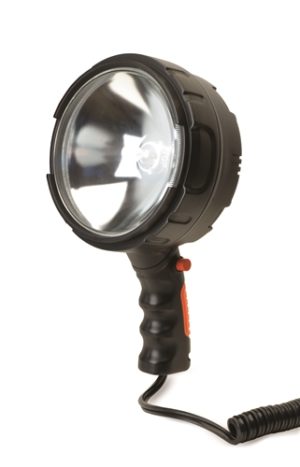 High power 12 volt handheld spotlight hotsell