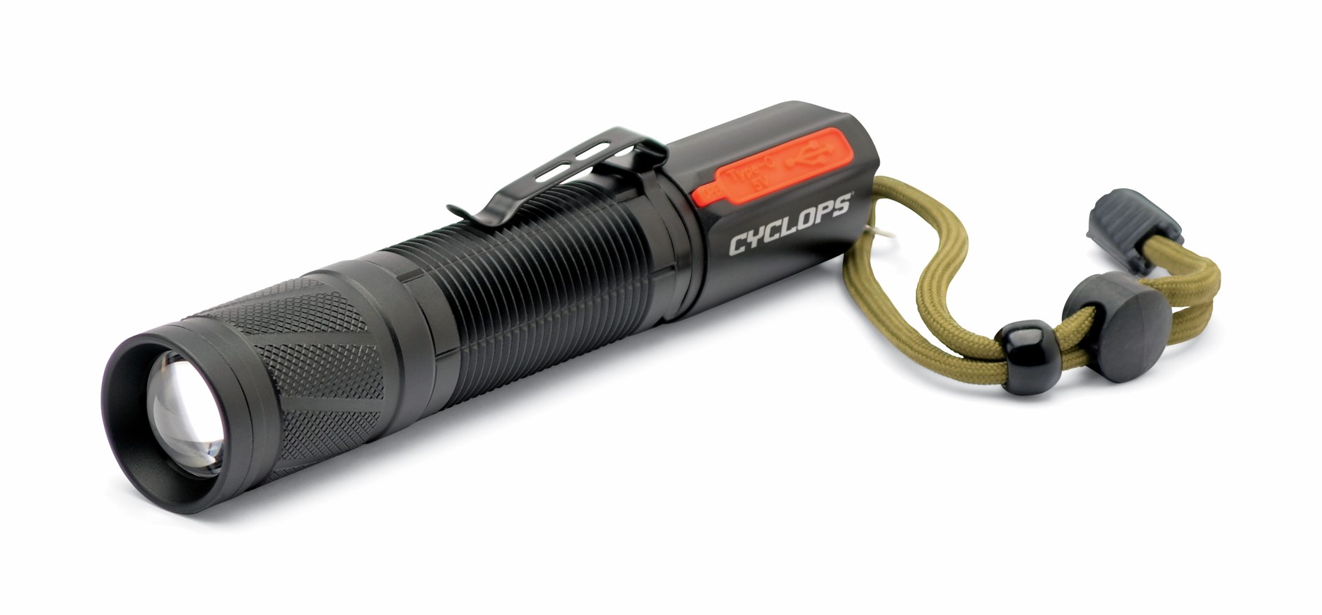 1200 LM FLASHLIGHT RECHARGEABLE POCKET FLASHLIGHT Cyclops