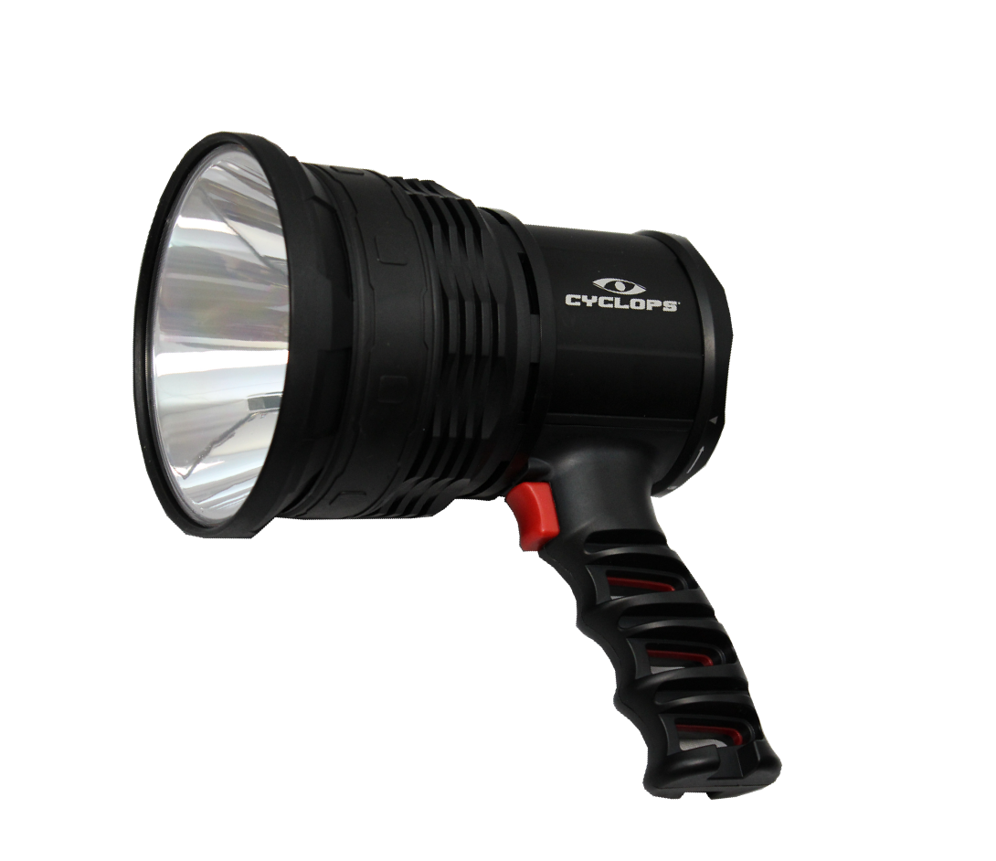 Details about   Cyclops Rechargeable Tactical LED Spotlight Home & Car Chargers Included 