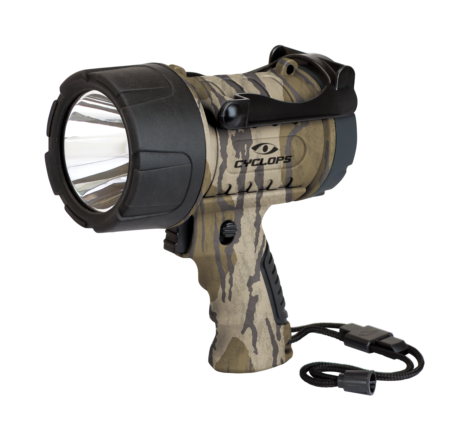 600 Lumen Waterproof Spotlight Mossy Oak Bottomland - Cyclops